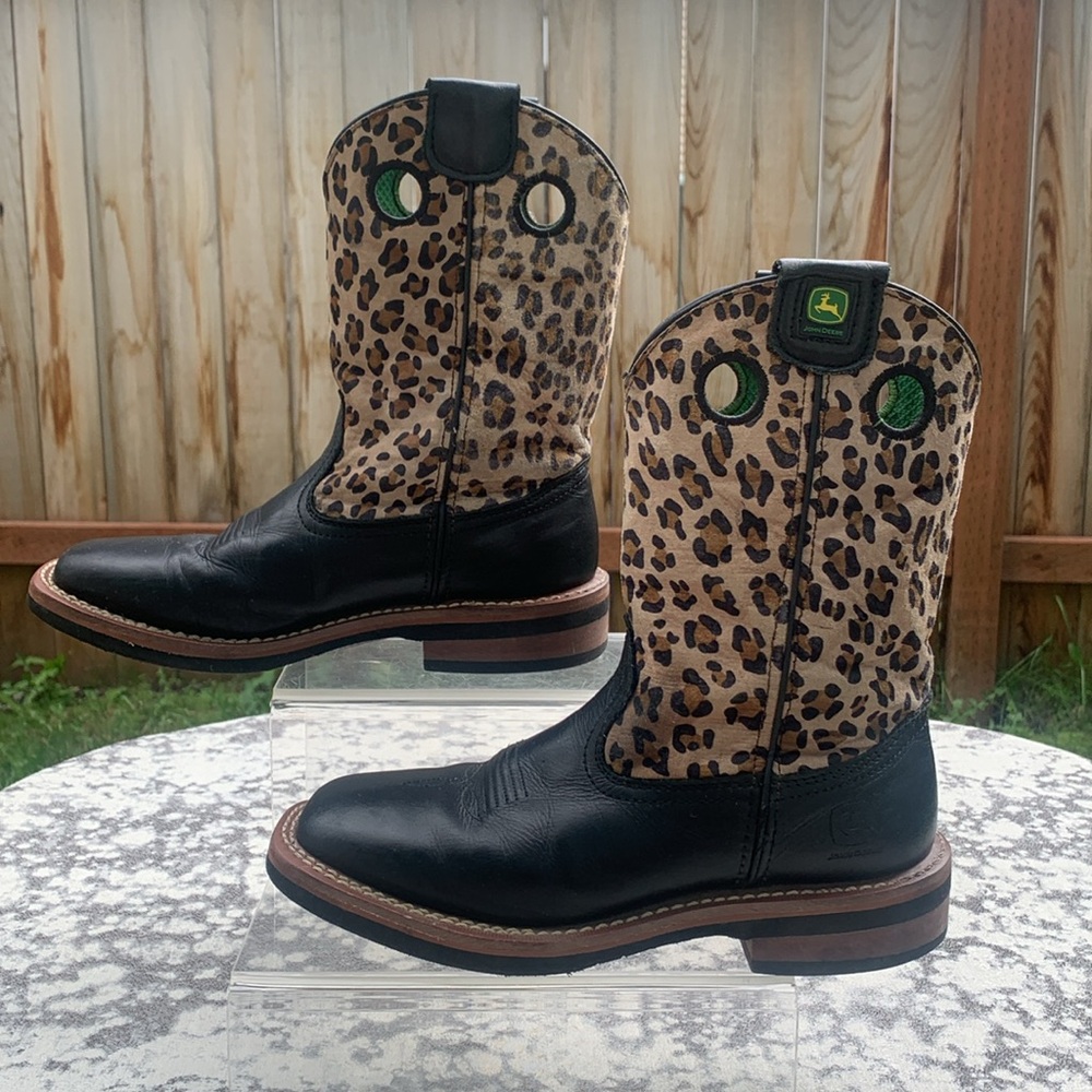 Leopard boots John Deere Youth 4 - Picture 4 of 17